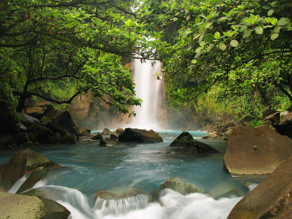 Celestial Blue Waterfall