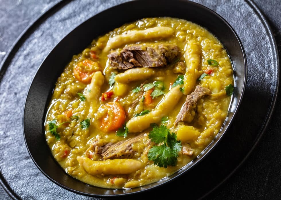 Vacancy Rewards Reviews features traditional Jamaican food as part of the island's diverse culinary heritage.